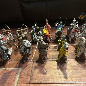 Medieval Knight Action Figure Set